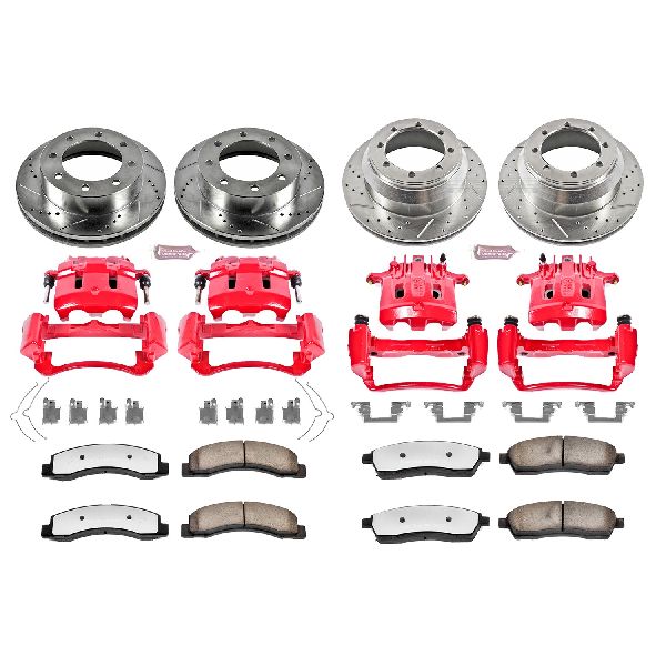 1999 Ford F-350 Super Duty Disc Brake Kit - Front and Rear (Powerstop)