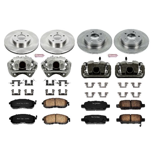 2003-2005 Nissan 350Z Disc Brake Kit - Front and Rear (Powerstop)