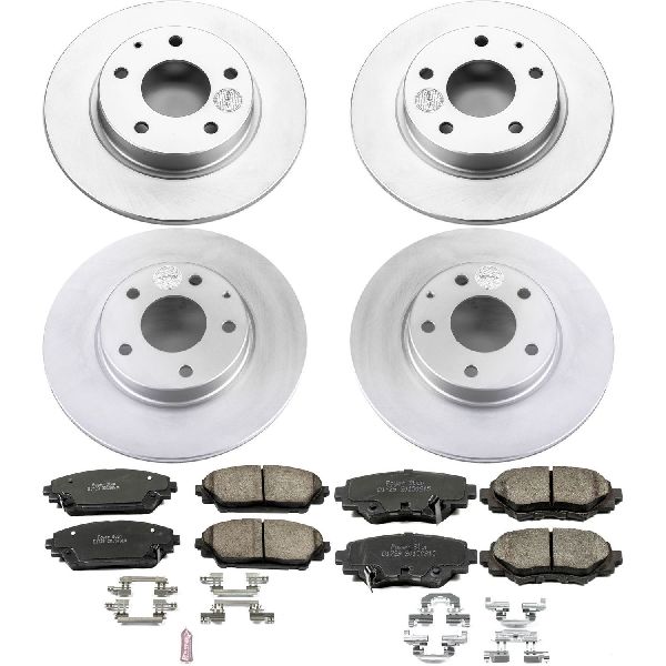 2014-2016 Mazda 3 Disc Brake Kit - Front and Rear (Powerstop)