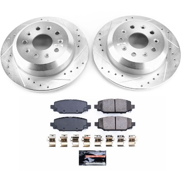2018-2024 Jeep Wrangler Disc Brake Kit - Rear (Powerstop)