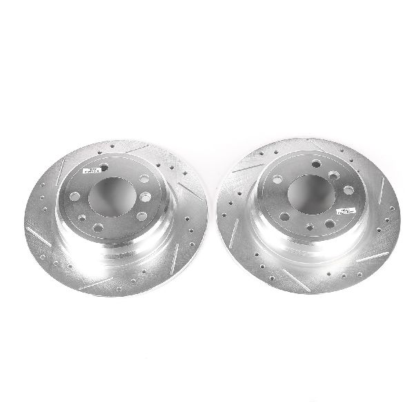 1989-1993 BMW 535i Disc Brake Rotor Set - Rear (Powerstop)