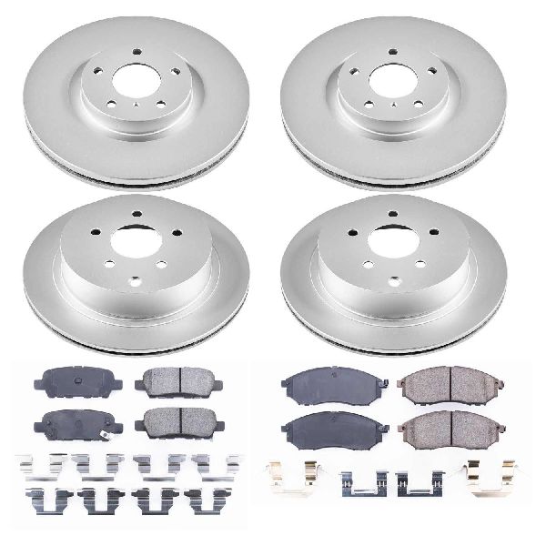 2011-2013 INFINITI M37 Disc Brake Kit - Front and Rear (Powerstop)