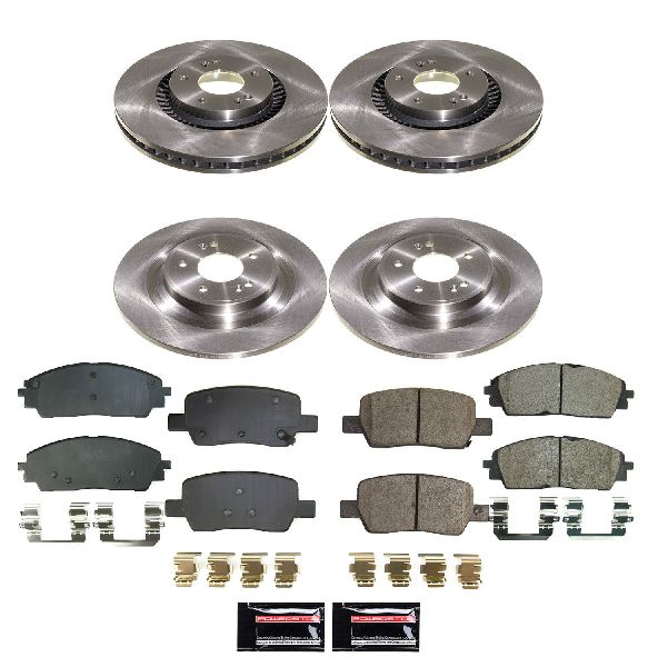 2022-2024 Kia Carnival Disc Brake Kit - Front and Rear (Powerstop)