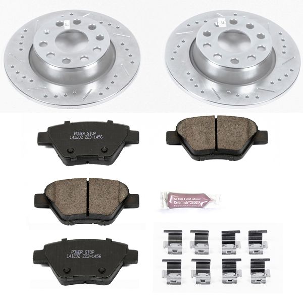 2009-2016 Volkswagen Eos Disc Brake Kit - Rear (Powerstop)