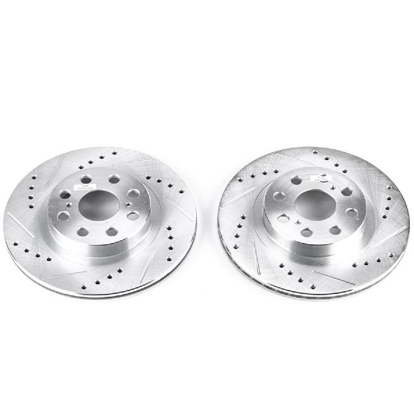 2000-2005 Toyota MR2 Spyder Disc Brake Rotor Set - Rear (Powerstop)