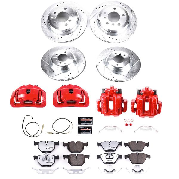 2011-2012 BMW 335i xDrive Disc Brake Kit - Front and Rear (Powerstop)