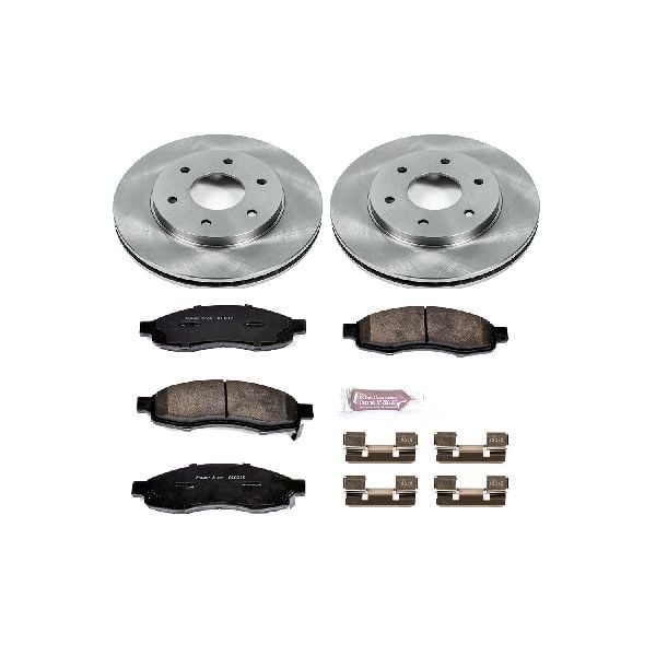2004-2005 INFINITI QX56 Disc Brake Kit - Front (Powerstop)
