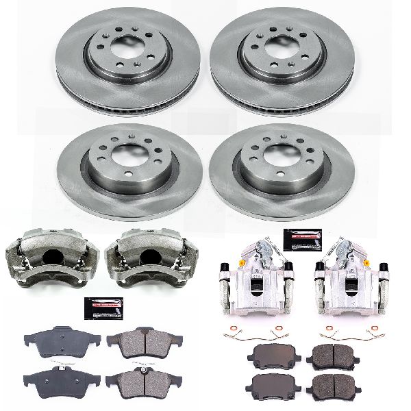 2006-2009 Pontiac Solstice Disc Brake Kit - Front and Rear (Powerstop)