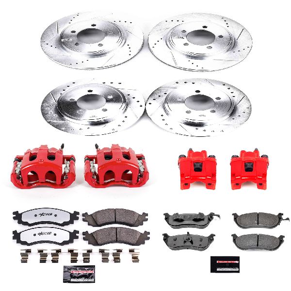 2006 Mercury Mountaineer Disc Brake Kit - Front and Rear (Powerstop)