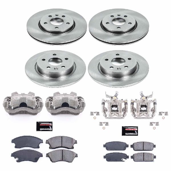 2013-2016 Chevrolet Sonic Disc Brake Kit - Front and Rear (Powerstop)