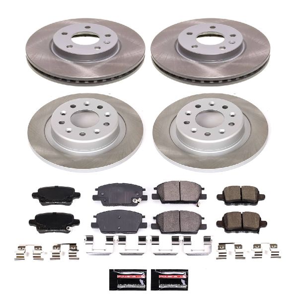2018-2021 Chevrolet Equinox Disc Brake Kit - Front and Rear (Powerstop)