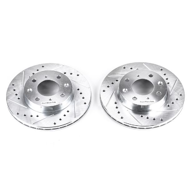 1988-1991 Honda CRX Disc Brake Rotor Set - Front (Powerstop)