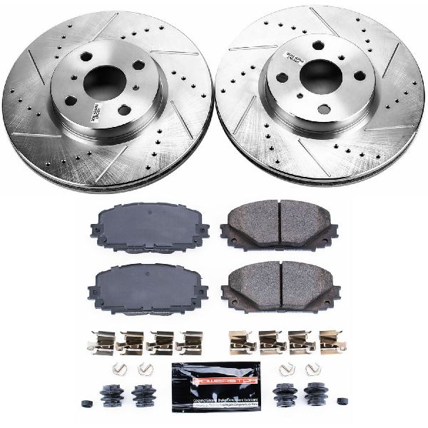 2012-2018 Toyota Yaris Disc Brake Kit - Front (Powerstop)
