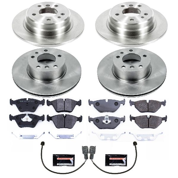 1990-1993 BMW 535i Disc Brake Kit - Front and Rear (Powerstop)