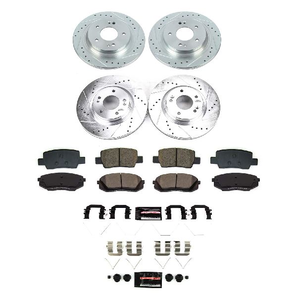 2021-2023 Kia Seltos Disc Brake Kit - Front and Rear (Powerstop)