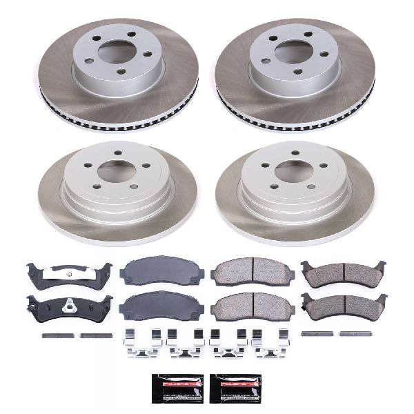 2003-2005 Ford Explorer Sport Trac Disc Brake Kit - Front and Rear (Powerstop)