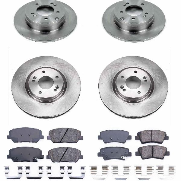 2011-2015 Kia Optima Disc Brake Kit - Front and Rear (Powerstop)
