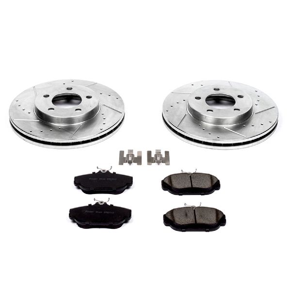 1993-1994 Lincoln Continental Disc Brake Kit - Front (Powerstop)