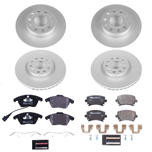2008 Audi A3 Disc Brake Kit - Front and Rear (Powerstop)