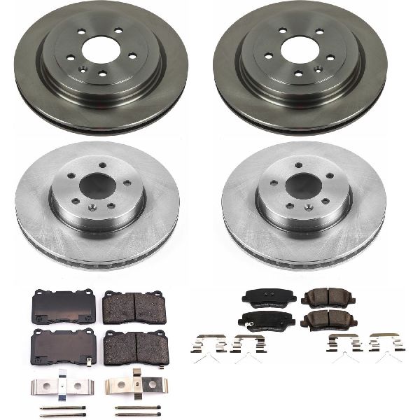 2016-2018 Cadillac ATS Disc Brake Kit - Front and Rear (Powerstop)
