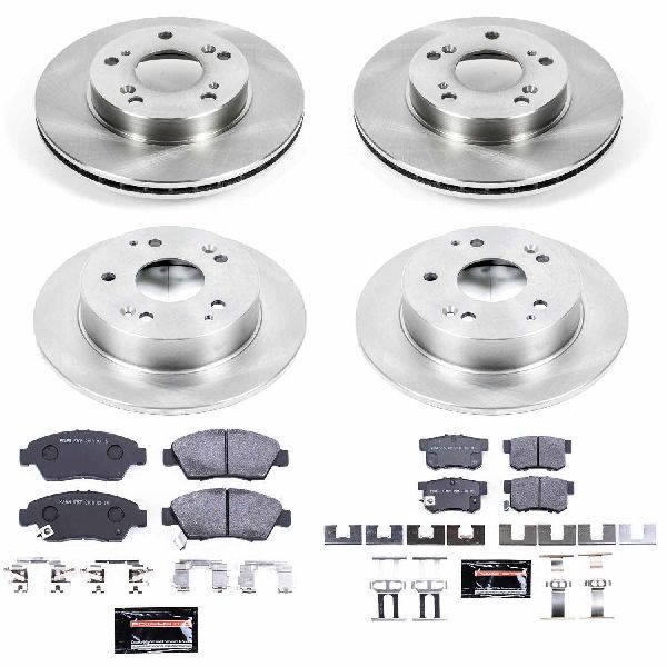 2002-2006 Acura RSX Disc Brake Kit - Front and Rear (Powerstop)