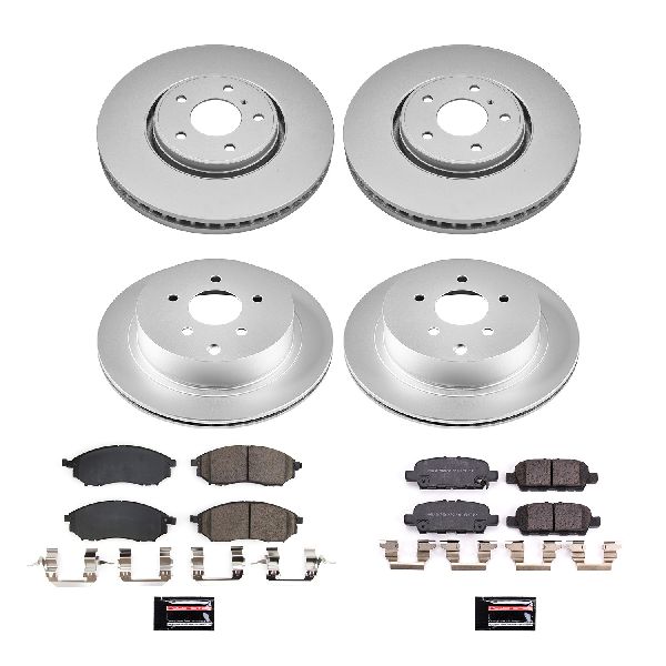 2010-2012 INFINITI FX35 Disc Brake Kit - Front and Rear (Powerstop)