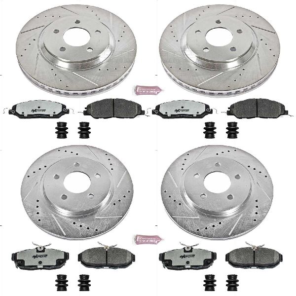 2011-2014 Ford Mustang Disc Brake Kit - Front and Rear (Powerstop)