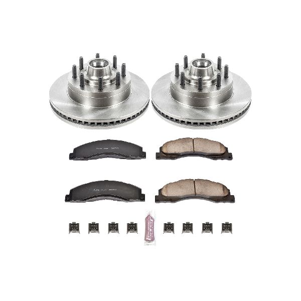 2008-2014 Ford E-150 Disc Brake Kit - Front (Powerstop)