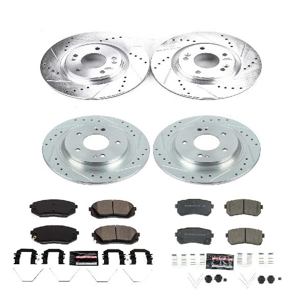 2021-2023 Kia Seltos Disc Brake Kit - Front and Rear (Powerstop)