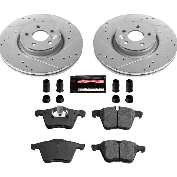 2007-2014 Volvo S80 Disc Brake Kit - Front (Powerstop)