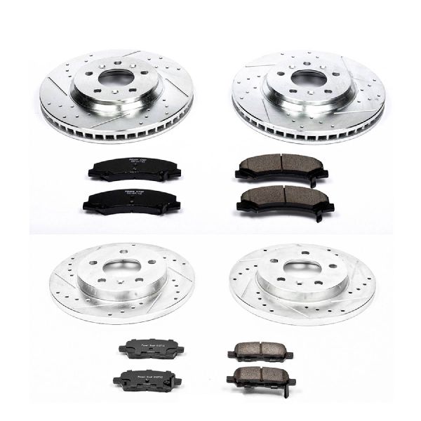 2011-2013 Chevrolet Impala Disc Brake Kit - Front and Rear (Powerstop)