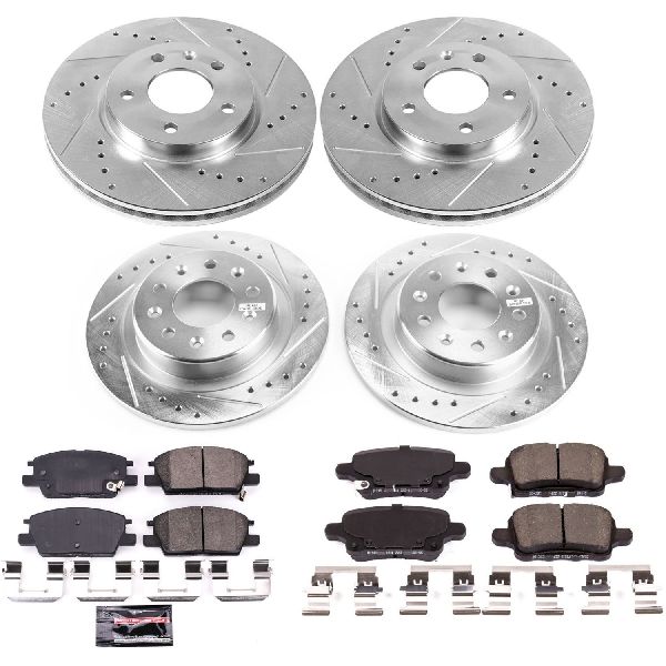 2018-2021 Chevrolet Equinox Disc Brake Kit - Front and Rear (Powerstop)