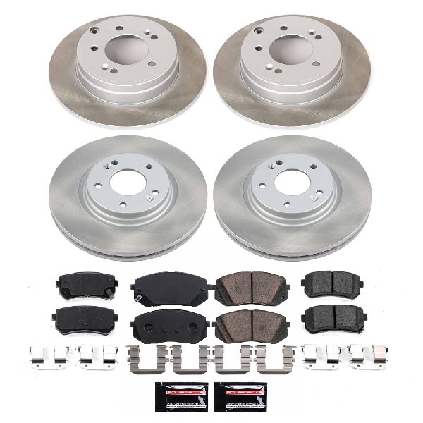 2016-2019 Hyundai Sonata Disc Brake Kit - Front and Rear (Powerstop)