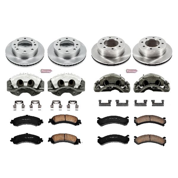 2005 Chevrolet Silverado 1500 HD Disc Brake Kit - Front and Rear (Powerstop)