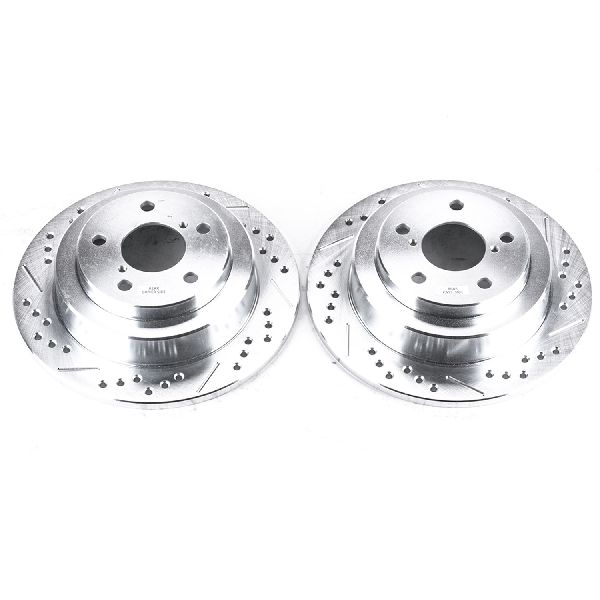 1999-2008 Subaru Forester Disc Brake Rotor Set - Rear (Powerstop)