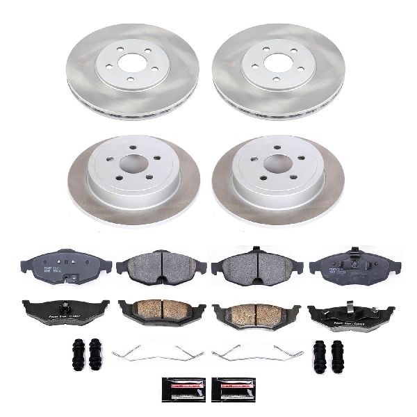 2001-2006 Chrysler Sebring Disc Brake Kit - Front and Rear (Powerstop)