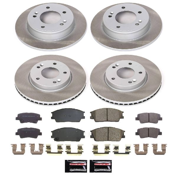 2020-2024 Kia Soul Disc Brake Kit - Front and Rear (Powerstop)