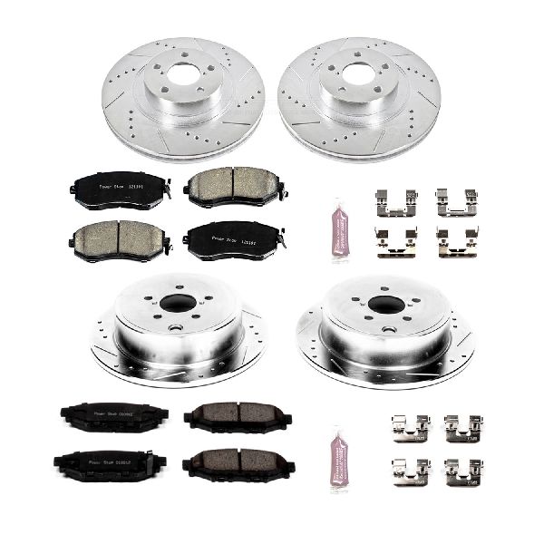 2013-2014 Subaru Legacy Disc Brake Kit - Front and Rear (Powerstop)
