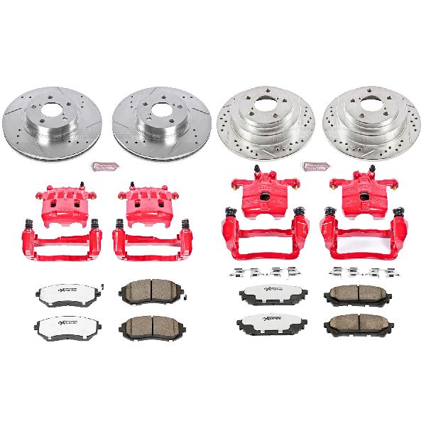 2005-2006 Saab 9-2X Disc Brake Kit - Front and Rear (Powerstop)