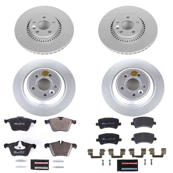 2007-2014 Volvo S80 Disc Brake Kit - Front and Rear (Powerstop)