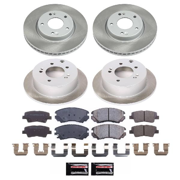 2012-2013 Kia Soul Disc Brake Kit - Front and Rear (Powerstop)
