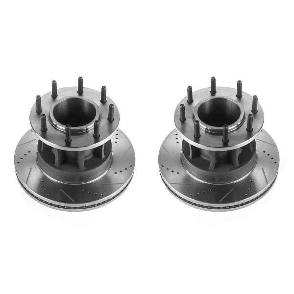 2017-2022 Ford F-350 Super Duty Disc Brake Rotor Set - Front (Powerstop)