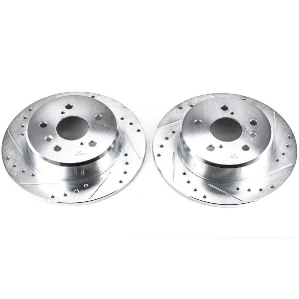 2001-2003 Toyota Highlander Disc Brake Rotor Set - Rear (Powerstop)