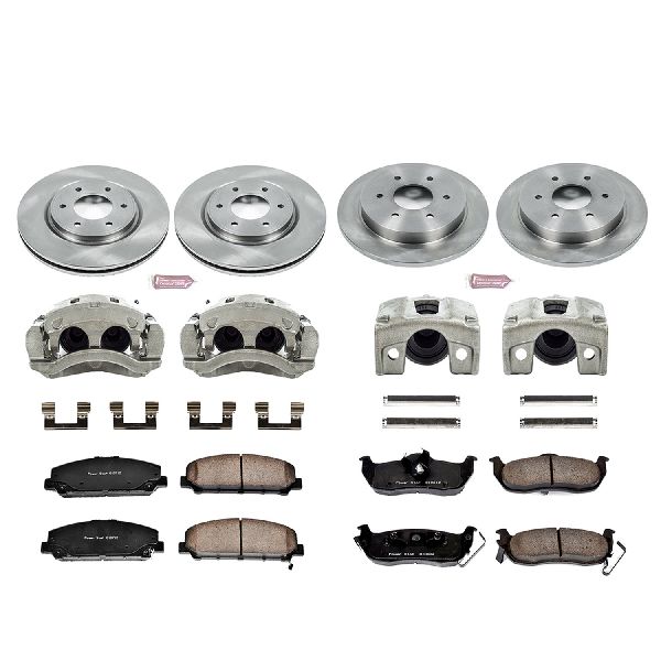 2006-2007 INFINITI QX56 Disc Brake Kit - Front and Rear (Powerstop)