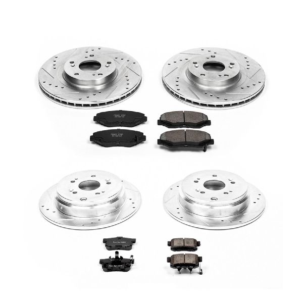 2005-2006 Honda CR-V Disc Brake Kit - Front and Rear (Powerstop)