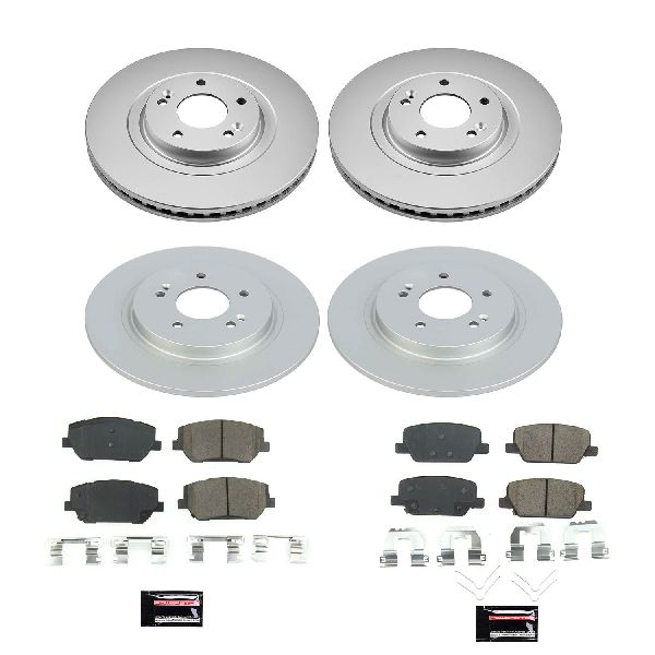 2019-2020 Hyundai Santa Fe Disc Brake Kit - Front and Rear (Powerstop)