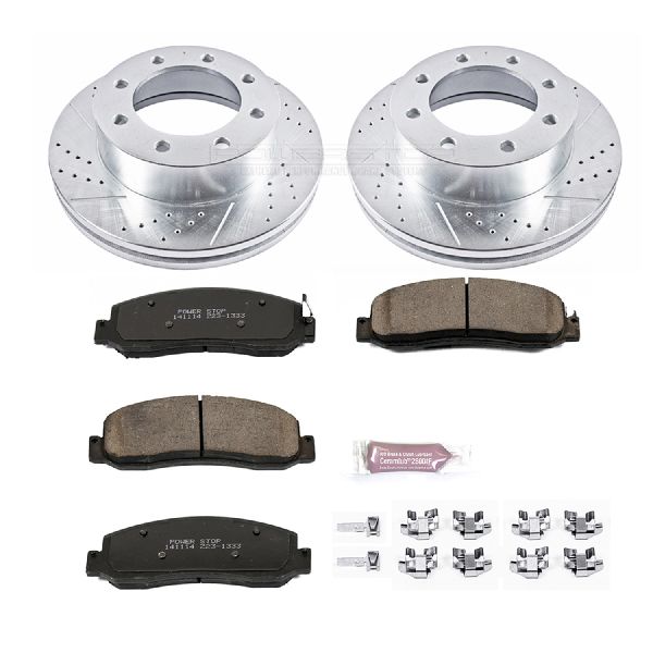 2010-2011 Ford F-350 Super Duty Disc Brake Kit - Front (Powerstop)