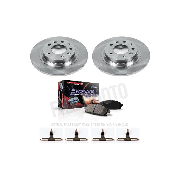 1998-2002 Mazda 626 Disc Brake Kit - Rear (Powerstop)