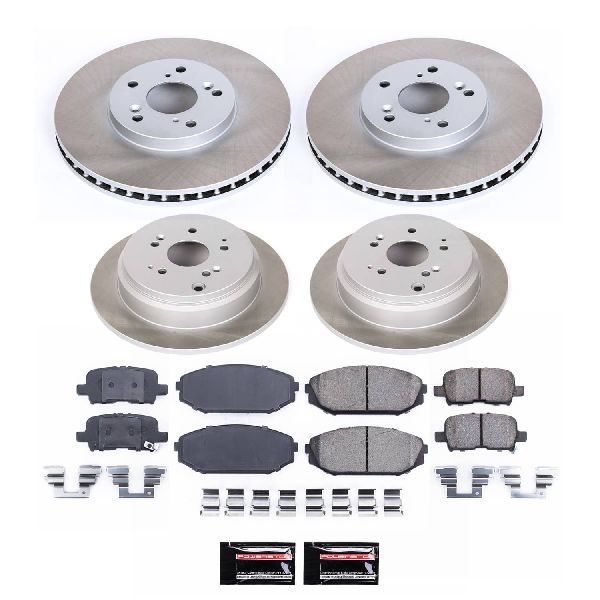 2002-2004 Honda Odyssey Disc Brake Kit - Front and Rear (Powerstop)