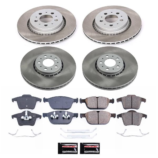 2003-2014 Volvo XC90 Disc Brake Kit - Front and Rear (Powerstop)